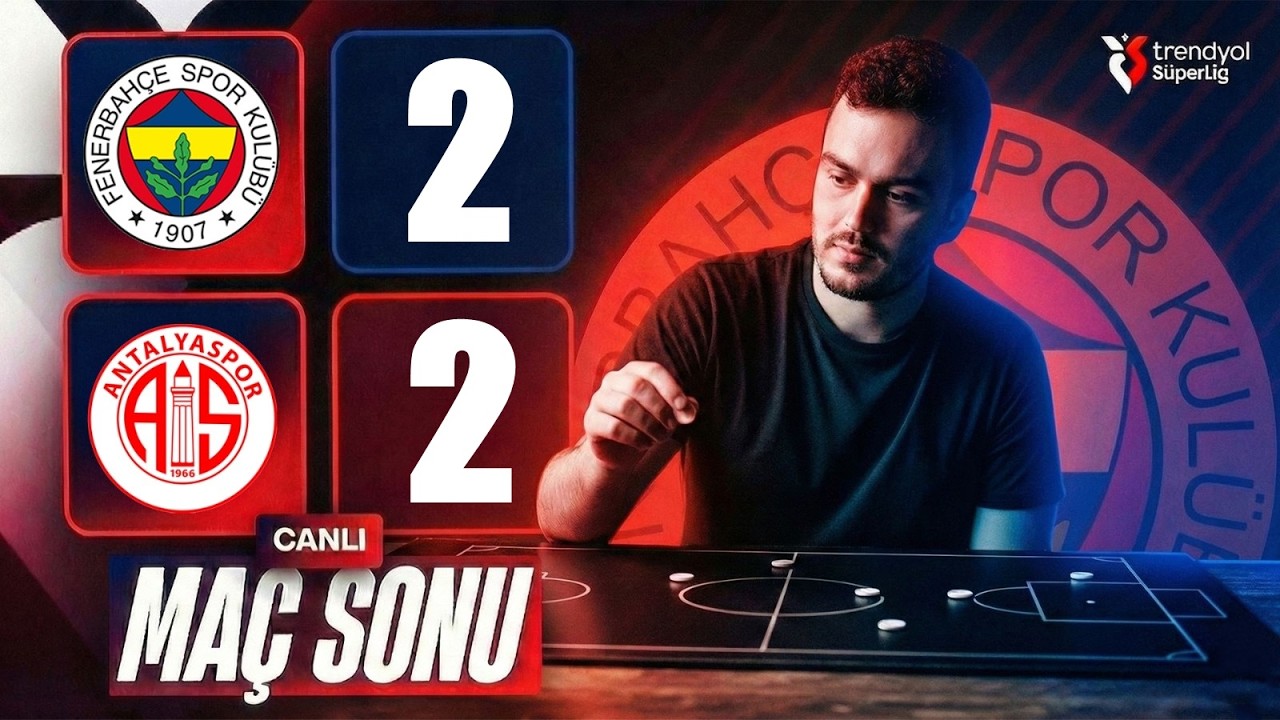 🚨FENERBAHÇE - ANTALYASPOR | MAÇ SONU
