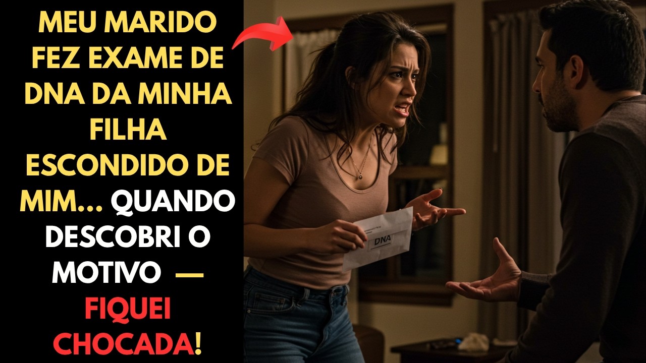 ❤️ MEU MARIDO FEZ EXAME DE DNA DA MINHA FILHA ESCONDIDO DE MIM… QUANDO DESCOBRI O MOTIVO, FIQUEI...