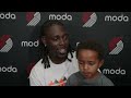 Jrue Holiday Introductory Media Availability | Portland Trail Blazers