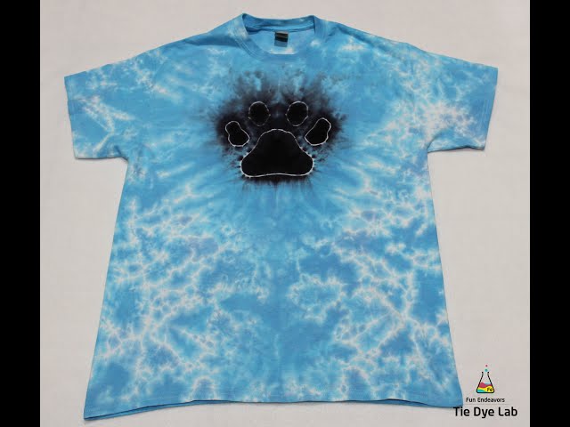 Chewy V Tie Dye Dog Shirt - Blue - Supreme Paw Supply