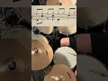 Another day another drum groove part 84 with tutorial #drums #grooveoftheday #drummer #drumming