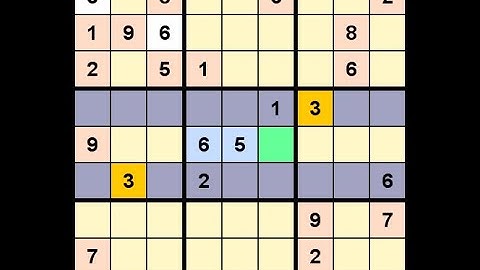 How to Solve New York Times Sudoku Hard June 6, 2022