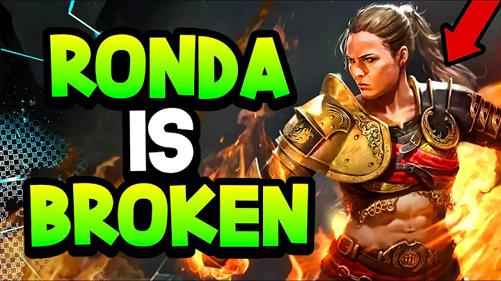 RONDA is SO BROKEN in THIS BUILD! (EVERYBODY DO TH...