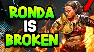 RONDA is SO BROKEN in THIS BUILD! (EVERYBODY DO THIS!)