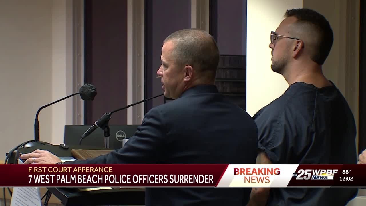 Bond set for three West Palm Beach police officers in deadly crash ...