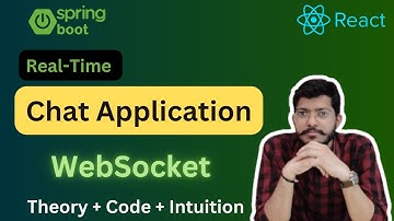 Real - Time Chat Application (WhatsApp and Discord) using WebSocket | Lec.38 | Spring Framework