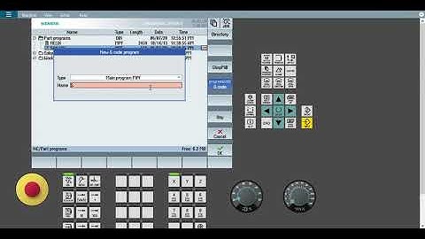SUB programming method in Siemens cnc controller-How to make subprograms in SINUMERIK828D Controller