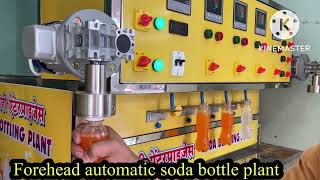 30 BPM soda bottling plant // 4 head automatic soda bottling plant // Soda bottle feeling factory