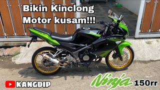 Belajar Detailing Pemula Kawasaki Ninja 150rr 2tak Robot bikin Pangling