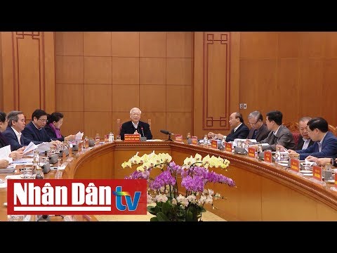 Video Tổng Bí thư, Chủ tịch nước chủ trì họp Tiểu ban Văn... - youtube
