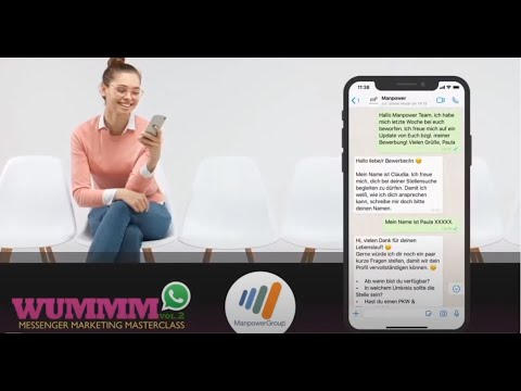 ManpowerGroup Deutschland mit MessengerPeople: WhatsApp im Recruting als direkter Draht zum Bewerber