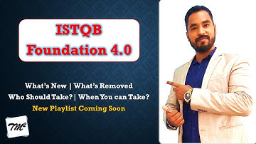 ISTQB Foundation New Syllabus | ISTQB CTFL 3.1 vs 4.0 | New Playlist on ISTQB CTFL 4.0 | TM SQUARE