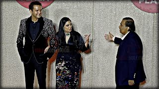 Isha Ambani Posing with husband Anand Piramal arrives at Jio World Plaza Grand Launch