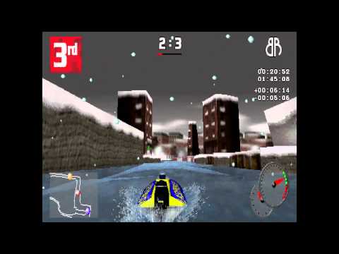 VR Sports Powerboat Racing - HD Remastered Showroom - PSone