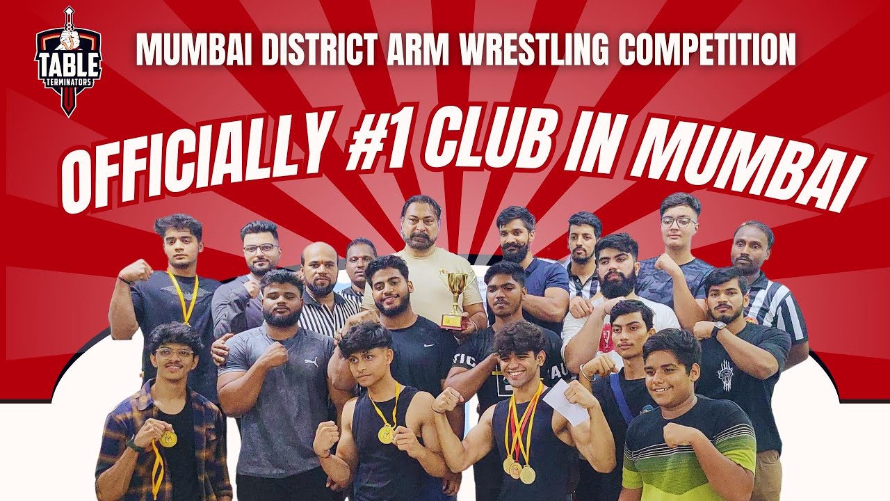 District Arm Wrestling Competition MUMBAI (Officially The Number 1 club in Mumbai) YouTube