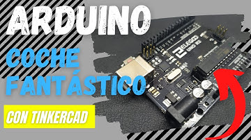 Cómo hacer una secuencia de leds usando arduino|El coche fantástico usando Tinkercad|mardeelectrones