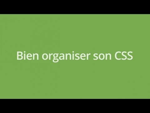 Tutoriel CSS : Comment Bien Organiser Son CSS