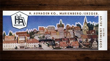 Auhagen Katalog 1968– Modellbahn, DDR, VERO, OWO, Demusa, Mamos, H0, TT, N