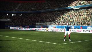 Olic goal (Active AI diagonal run) PES2012 demo2