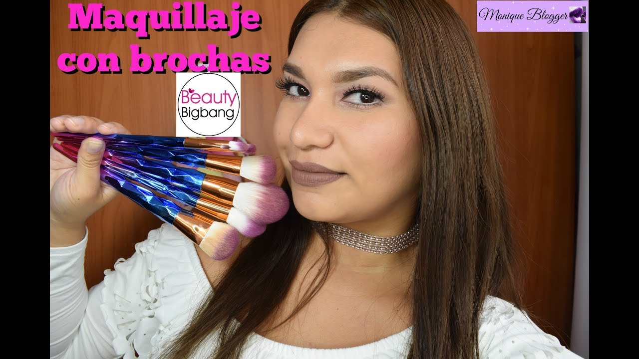 MAQUILLAJE CON BROCHAS UNICORNIO DE BEAUTYBIGBANG | COLABORACIÓN video editing software free