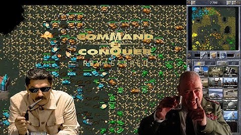 C&C Red Alert Remastered - 3v3 on all that glitters - Epic comeback