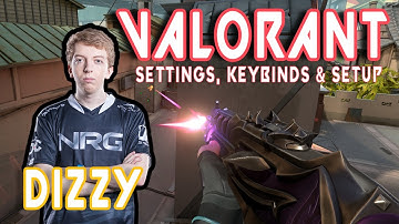 Dizzy Valorant Settings, Keybinds and Setup