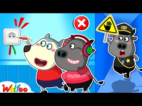 NEW | Don't Play with Electricity - Wolfoo Learns Kids Safety Tips - Kids Cartoon | Wolfoo Family