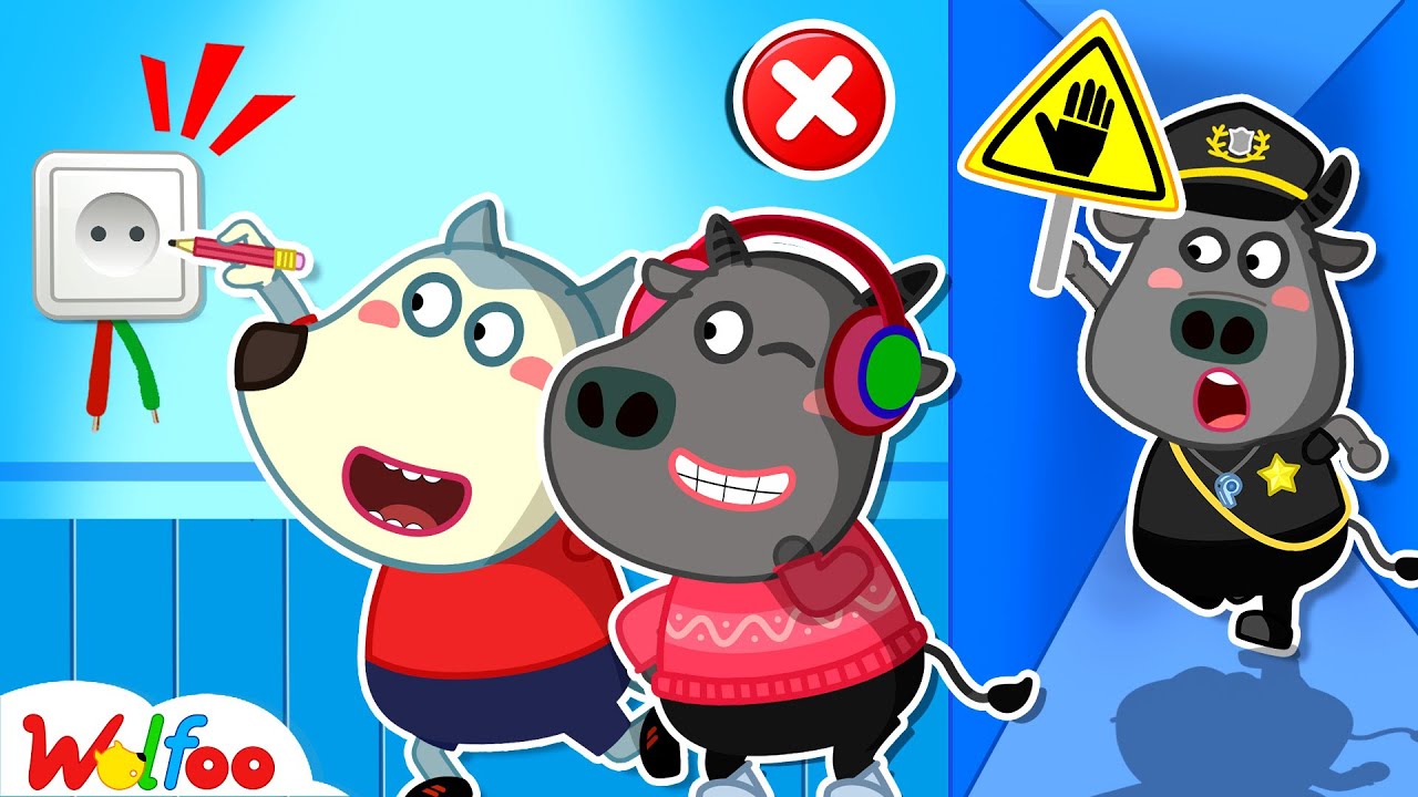 NEW | Don't Play with Electricity - Wolfoo Learns Kids Safety Tips - Kids Cartoon | Wolfoo Family