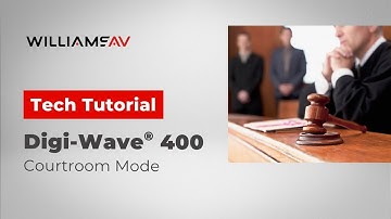 Tech Tutorial | Digi-Wave 400 - Court Mode