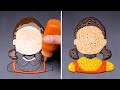 SQUID GAME Pancake Art Challenge | Oddly Satisfying Cake Art by Cookies Inspiration