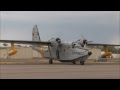 Grumman HU-16B Albatross departures from Casa Grande airport for California.