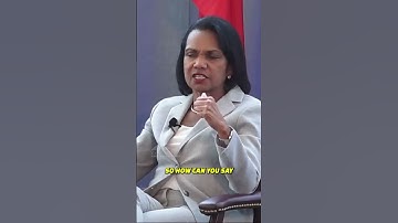 Condoleeza Rice EXPOSES Liberal Elites