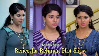 Mallu Serial Actress Reneesha Rahiman Hot Show | Mallu Hot Media
