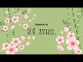 Les annonces du matinle mardi 23 avril 2024