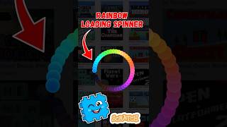 How to Make a Rainbow Loading Spinner in Scratch!