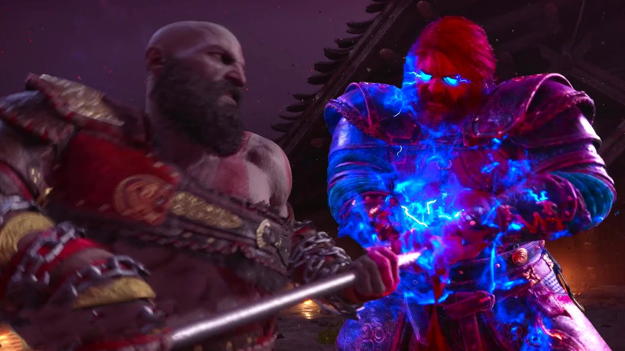 God of War 5 Ragnarok - ODIN Vs Kratos Boss Fight & Death Scene