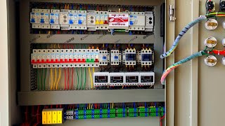electrical panel wiring training(complete wiring with diagram)