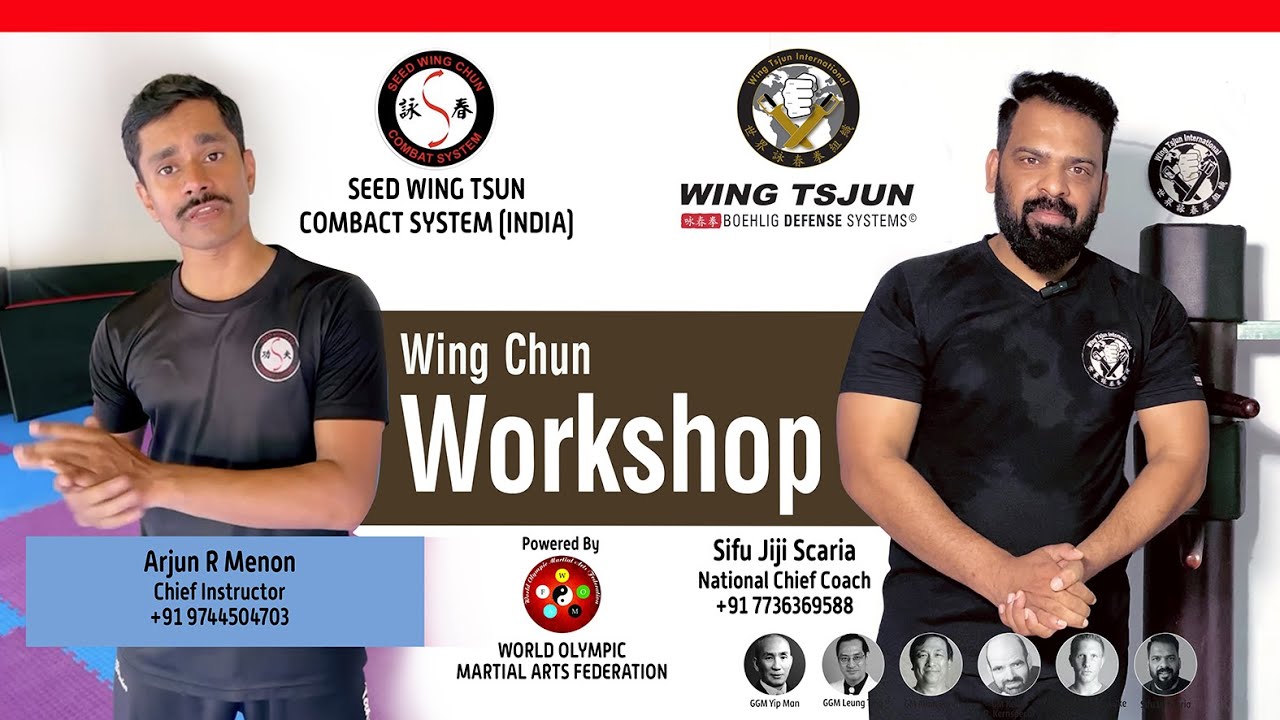 ALL MARTIAL ARTS SEMINAR @TVM, Presented by WORLD OLYMPIC MARTIAL ARTS FEDERATION.  Sifu Jijiscaria