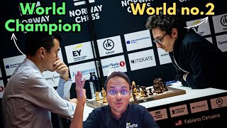 The World Champion was so close to a win | Ding Liren vs Fabiano Caruana | Norway Chess 2024