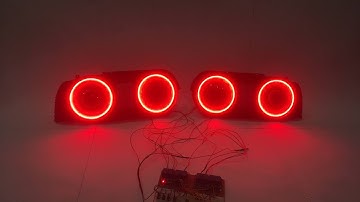 Nissan Skyline R32 - How to build beautiful LED tail lights in 10 minutes