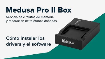 Medusa Pro II Box - Cómo instalar los drivers y el software