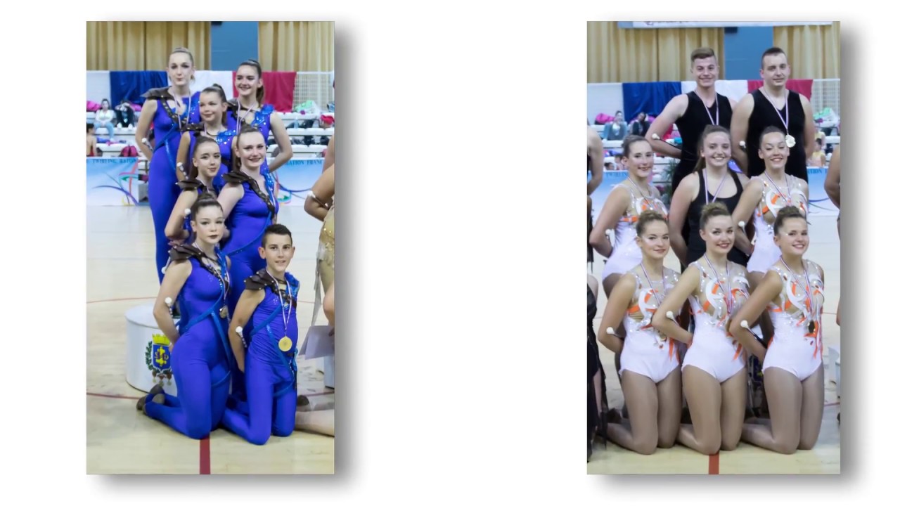Twirling Bâton Champions de France N1 et Elite 2017 série équipe 2