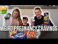 Trying our Subscribers WEIRD Pregnancy Cravings