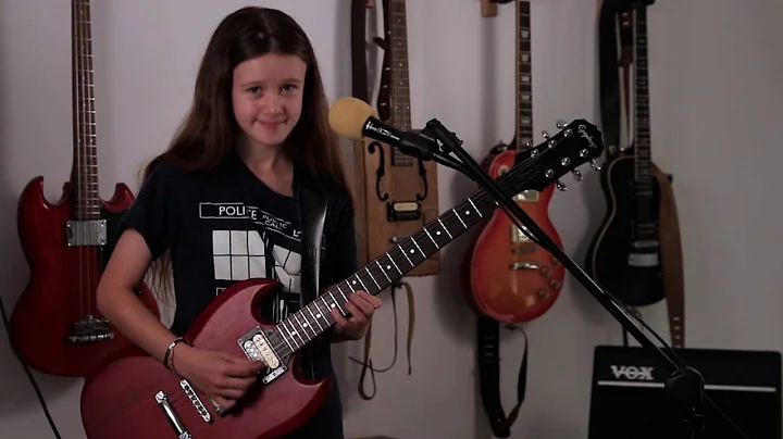 Lucy Gowen 12 year old Guitarist Sweet Home Alabam...