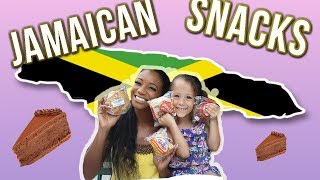 TRYING JAMAICAN BAKED FOOD (SNACKS) Bulla, Rockbun..ARE THEY GOOD?!  MUKBANG | Annesha Adams