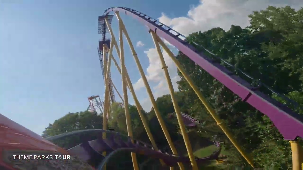 Apollo's Chariot - POV On Ride - Busch Garden Williamsburg