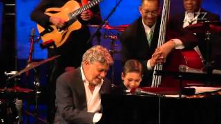 Brandon with Monty Alexander1 of 2Fly Me to the Moon Jazz at Lincoln Center