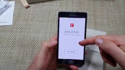 Samsung Galaxy Note EDGE How to turn OFF or Disable Fliboard Briefing news panel