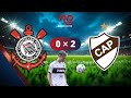GOL DO PLATENSE! GOL DE ZAPIOLA! Corinthians 0 X 2 Platense