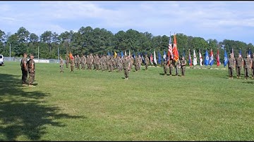 Weapons Training Battalion Change of Command Ceremony
